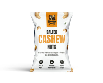 Krazynutts Premium Salted Roasted Cashew Nuts