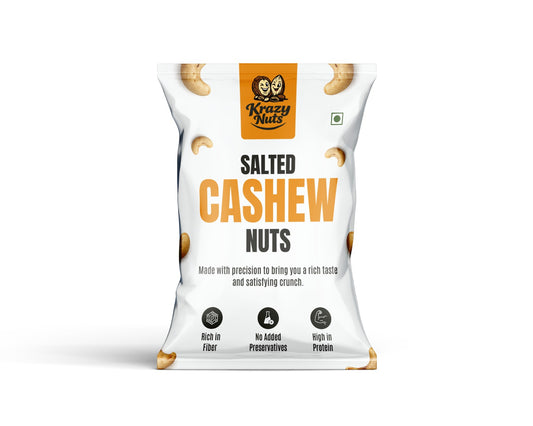 Krazynutts Premium Salted Roasted Cashew Nuts